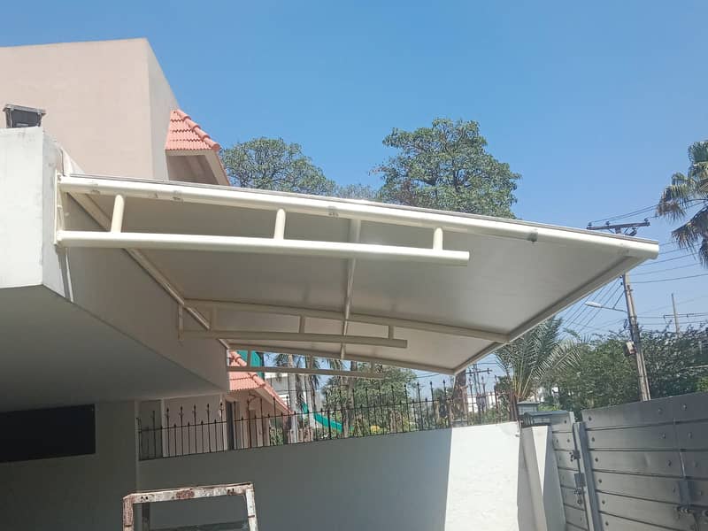 Tensile Shades, Car Parking Tensile, Folding Tarpal, Waterproof Tarpa 18