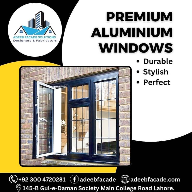 Aluminium Windows in lahore /UPVC windows in lahore 0