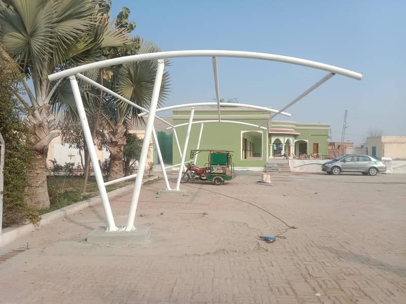 Tensile Shades, Car Parking Tensile, Folding Tarpal, Waterproof Tarpa 19