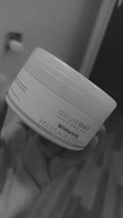 whitening massage cream for all skin types