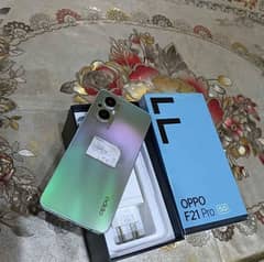 Oppo f21pro 5g 10/9,5 with box and charge