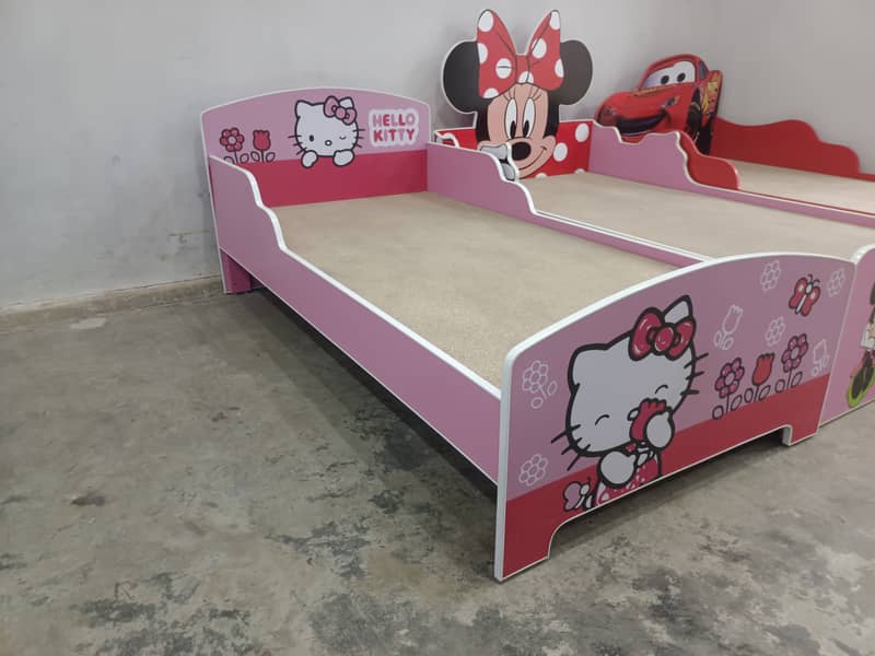 Hello Kitty Single Bed for Girls, New Style Kids Beds By Furnisho 1