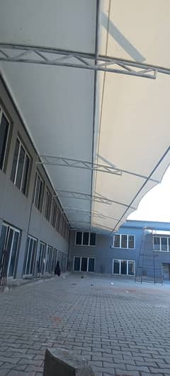 Car parking shades, Tensile shades, Fiber shades, car porch