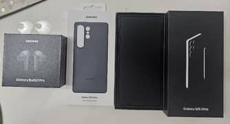 S25 Ultra 512 GB with Earbuds3 pro and Leather case