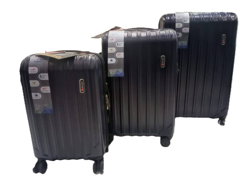 Luggage Bag | Travel Suitcase | Rolling Trolley Bag | Hard Shell |E2 4