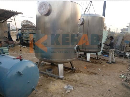 High-Quality Storage Tanks Air & Receiver Tanks in Pakistan – KEFAB 10