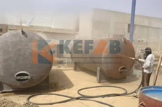 High-Quality Storage Tanks Air & Receiver Tanks in Pakistan – KEFAB 11