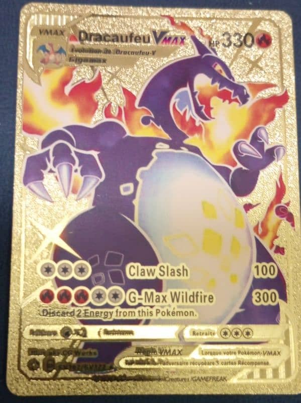 POKEMON CARDS GOLDEN FOIL 1