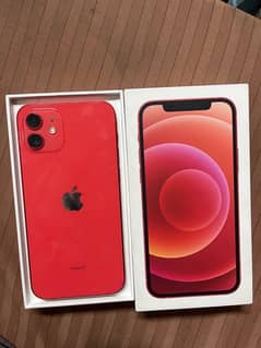 iphone 12 64gb with box red color