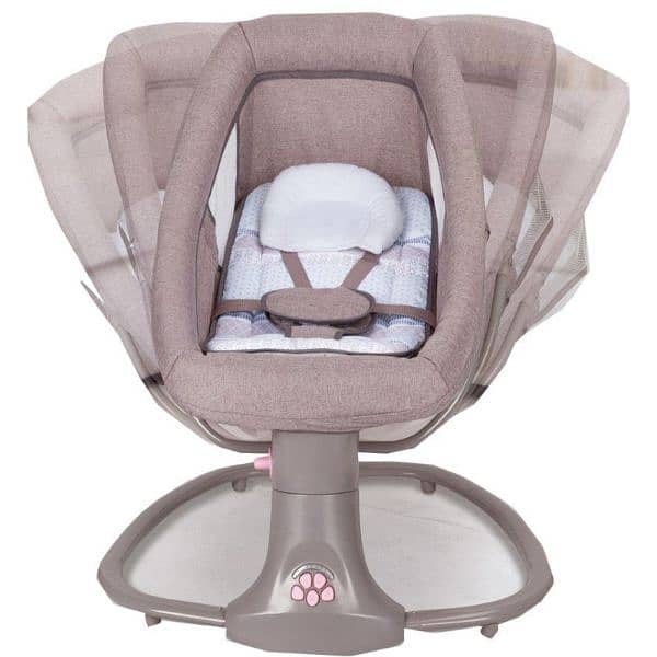 Mastela 3-In-1 Deluxe Multi-Functional Bassinet Grey Pink - Sunshine 9