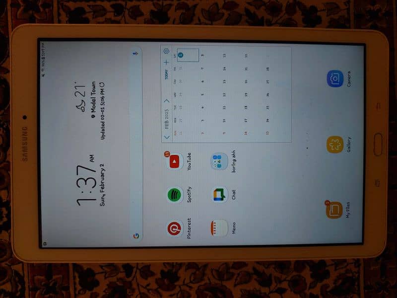 Samsung Galaxy Tab E 9.6 1