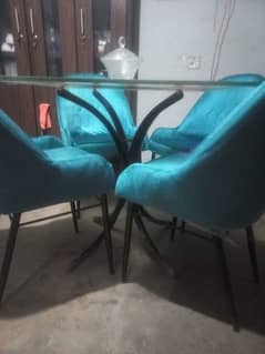 dining table set with 4 chairs