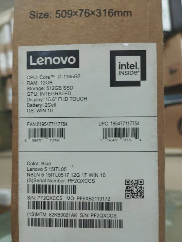 Lenovo  5 15ITL05 Core i7-1165G7 512GB SSD 12GB 15.6" 3