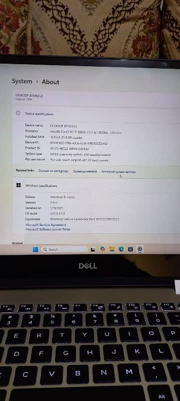 Dell Inspiron 15 7586 2in1 laptop negotiable price 1