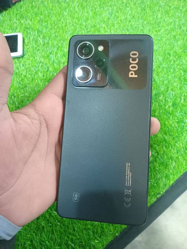 poco x 5 pro 5G black 8gb ram 256 gb memory 3