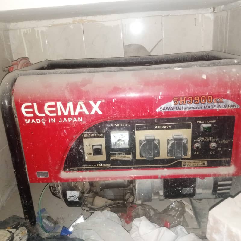 Elemax 3.3 kVA Petrol Generator SH3900EX Recoil Start 0