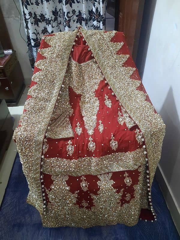 Red Bridal dress (lehnga) 1