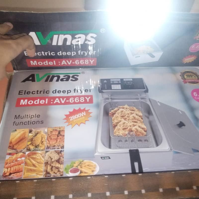 Avinas Electric Deep Fryer 1