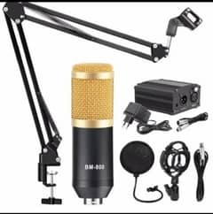 BM800 Mic With Phantom Power & Stand