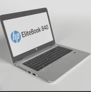 HP EliteBook 840 G3 Ultra Book, Intel Core i5 6th generation Laptop, 1