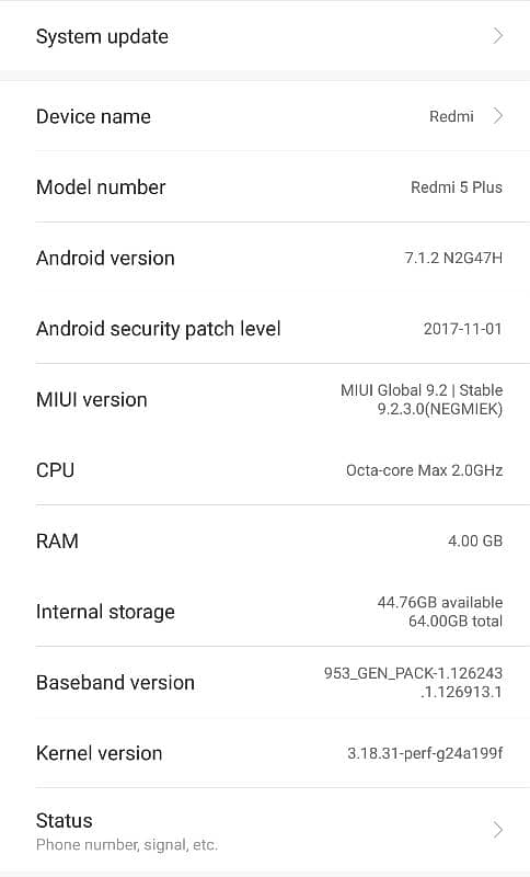 Redmi 5 plus 4