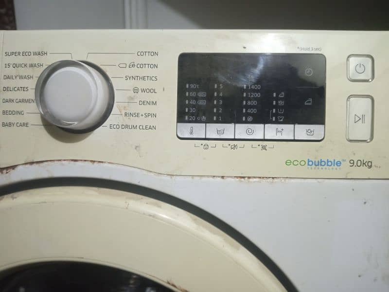 Samsung inverter 9 kg automatic washing machine 3