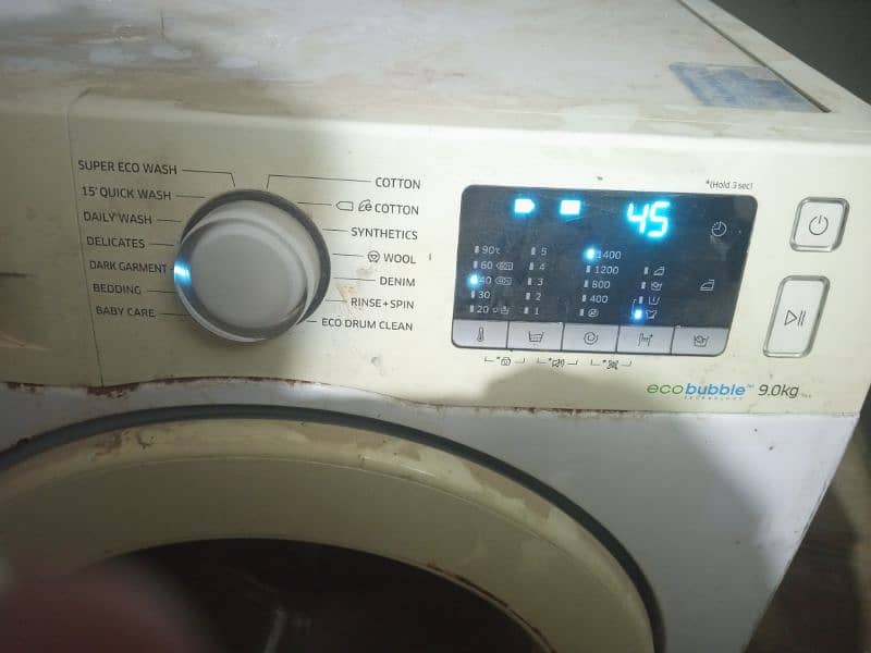 Samsung inverter 9 kg automatic washing machine 4