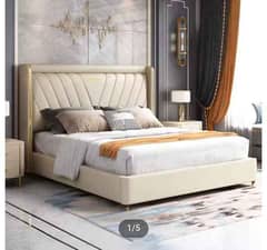 Bed/Double bed/single bed/king size bed/wooden bed/polish bed/Furnitu