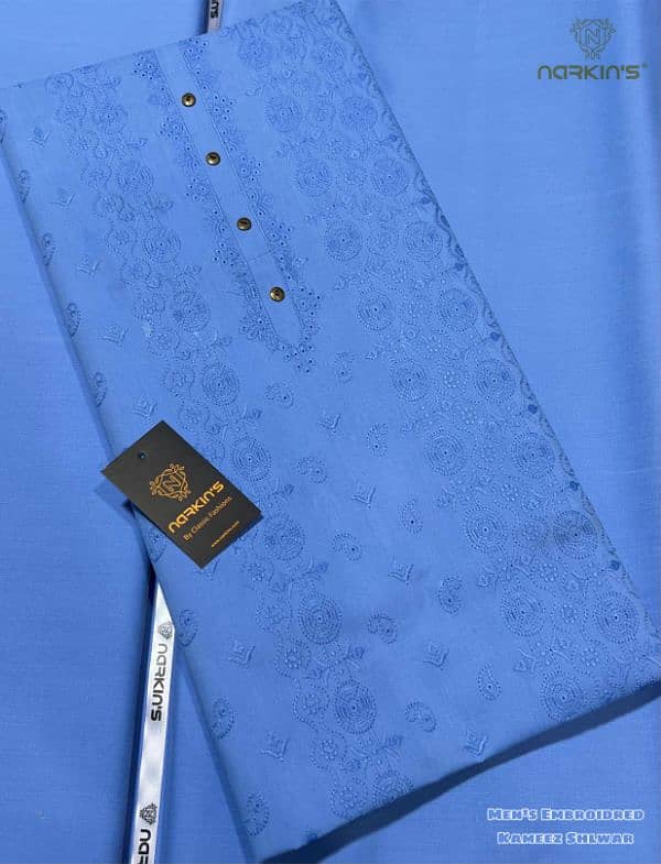 Men's Embroidered Suits 9