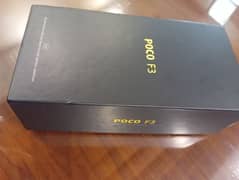 POCO F3 phone for sale just like a brand new with box