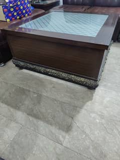 wooden center table