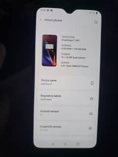 Oneplus 6T 8/128 dual pta approved (read ad)