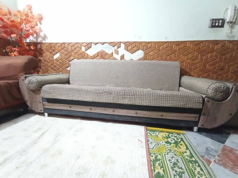 sofa cum bed for sale urgently 1