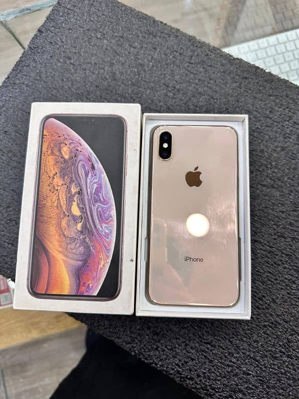 I PHONE XS 256 GB PTA APPROVED WITH BOX SCREEN PLUS BATTERY CHANGE 2