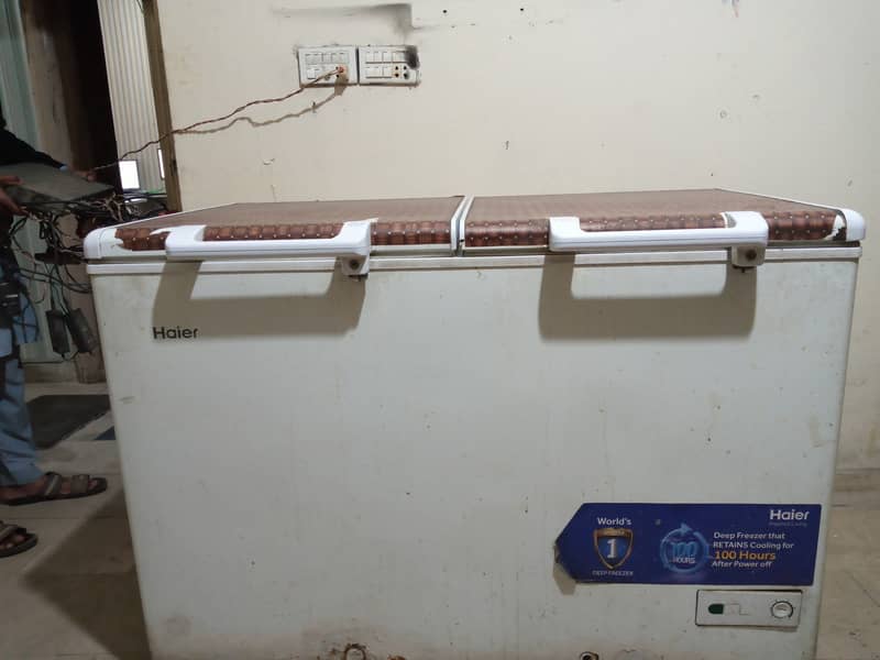 Haier Deep freezer 2 door | Refrigerator in good condition 3