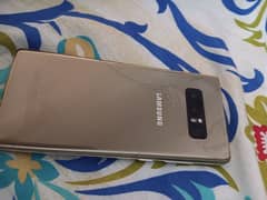 Samsung Galaxy note 8 for sale contact no 0334 0550620