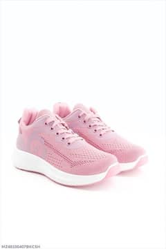 Ladies High sole sneakers 613,pink