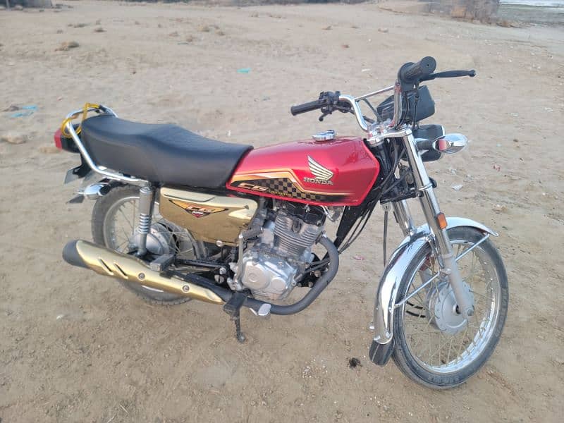 honda CD 125 Golden edition self start 5