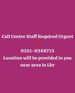 Call centre agents required urgent hiring