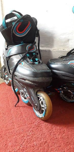 skating shoes   Rollar skates adjestable inline 8