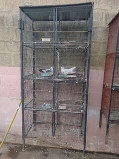 8 portion Cage with Heavy Stand