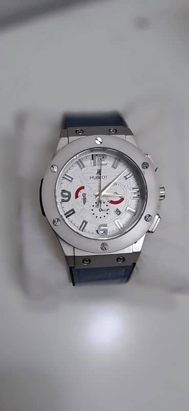 Tag White Silver Hublot watch 0323/7/3/1/8/4/0/4 3