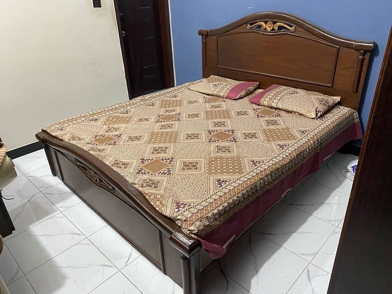 King Bed with Fresh Mattress 1