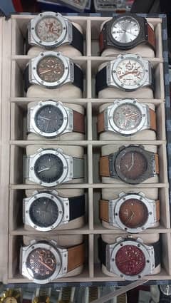 12 colour Hublot watch set for men 03/23/73/18/40/4