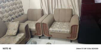 5 seater Turkish fabric sofa for SALE