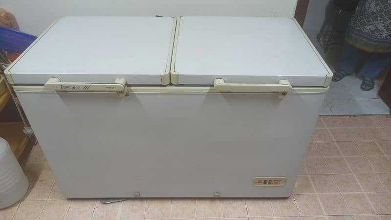 Dawlance twin doors deep freezer 0