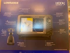 Lowrance hook Revel 7 split shot fish finder