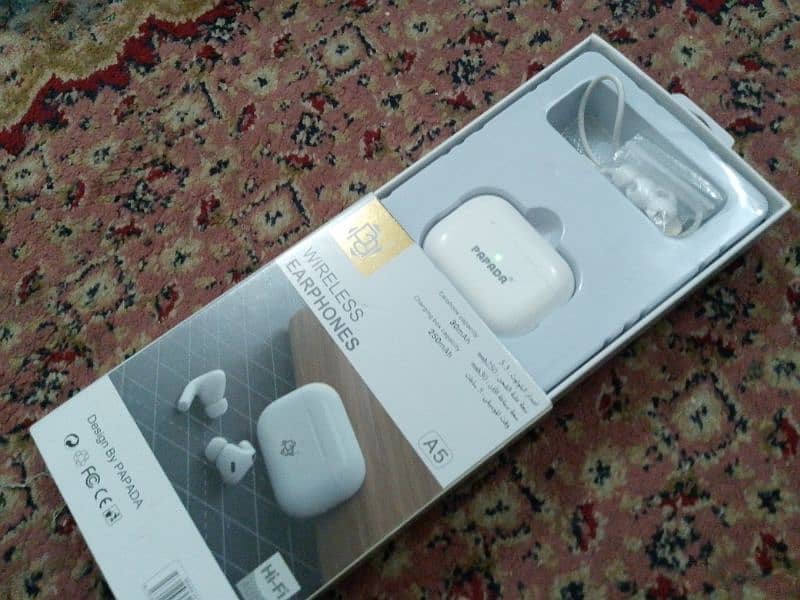 earbuds wireless earphones A5 brand papada 0