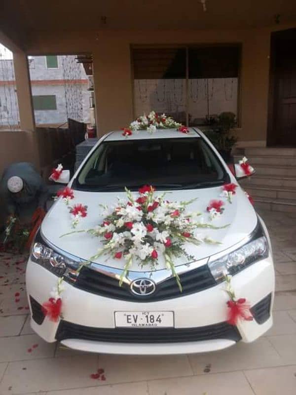 Room and car decore with fresh flowers 7