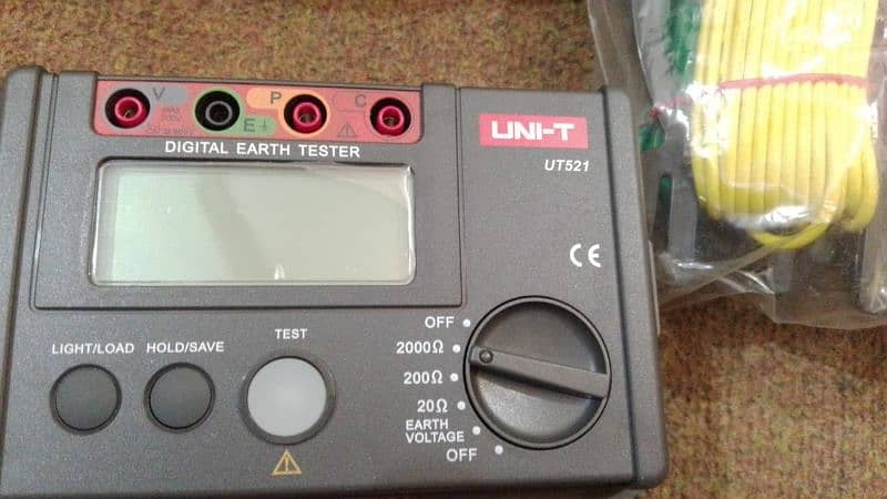 Digital earthing resistance tester New box pack 1